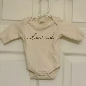 Colored Organics Newborn 🫶🏼 Loved Organic Bodysuit